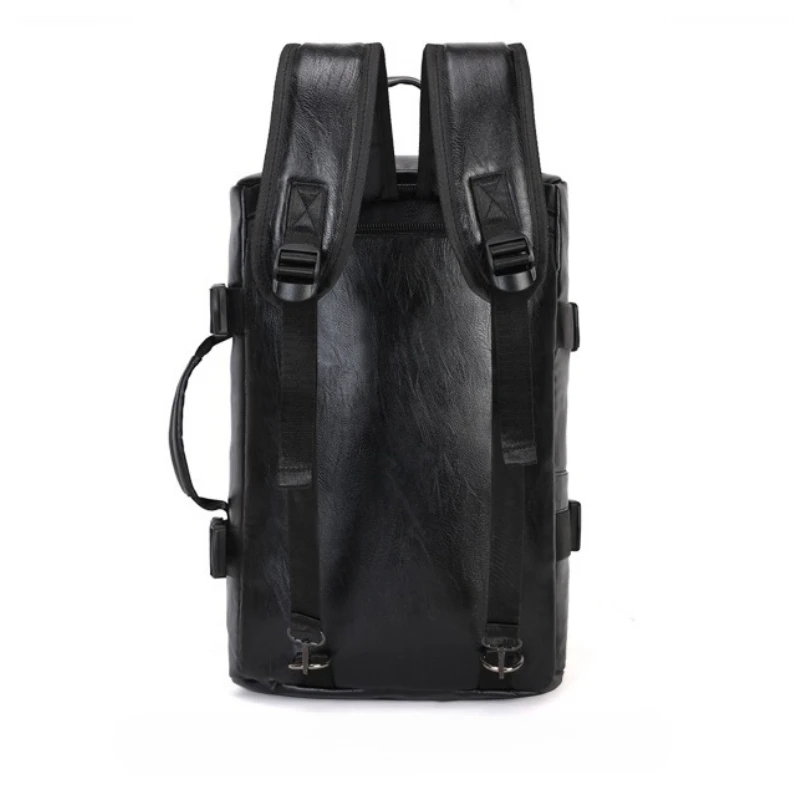 Large-capacity Laptop Bag for Business Commuting, Plain-colored Men's Double-shoulder Bag, New Model Travel Single Shoulder Bag