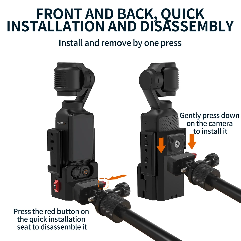 DJI Osmo Pocket 3 用 アルミ保護フレーム
