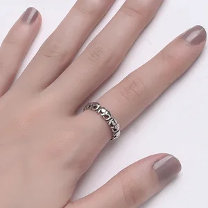 Ventfille-Anel von Elefant Silber für Frauen, 925 gedruckter Schmuck, Geschenk für Mädchen, Maskottchen im thailändischen Stil, Dropshipping 6 Hauptverkäufe weiblicher Silber - №4