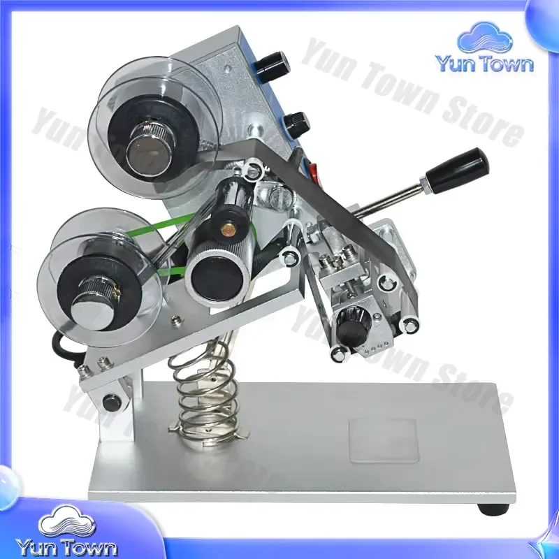 for ZY-RM5 Heat Ribbon Printer Machine 110V 220V Color Ribbon Hot Printing Film Bag Date Coding Manual Label Printer
