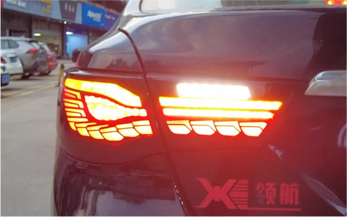 Car bumper tail light for Toyota Reiz Taillight LED 2010~2013y car accessories reiz taillamp Mark X tail light