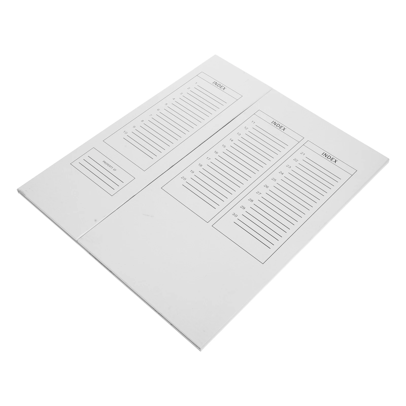 

30 Paper Slide Operation Boards Lightweight Portable Microscope Holder Drying Accessory Teaching Equipment