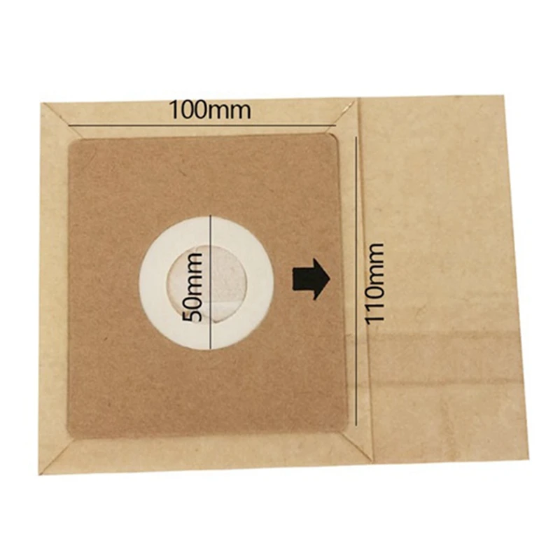 5Pcs For Electrolux//Sharp/Samsung/Pensonic Vacuum Cleaner Replacement Paper Dust Bags 110Mmx100mm