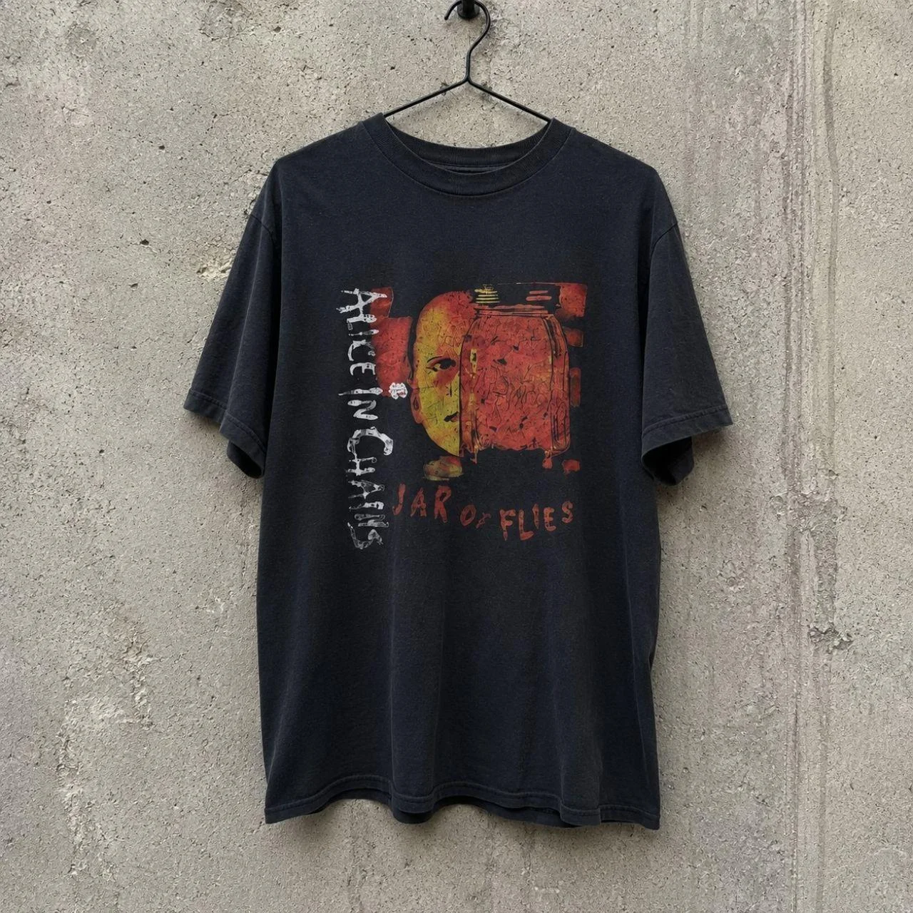 Rock Band Alice in Chains Jar of Flies Album Graphic T-shirt Men's Women Gothic Punk Pop Music Streetwear Male Fashion T Shirts