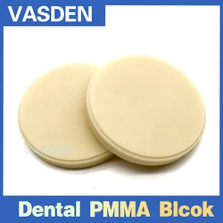 Bloque de PMMA Monolayer BL3 BL4, disco Dental de 98mm, fresado de CADCAM, Material para dentadura postiza en blanco