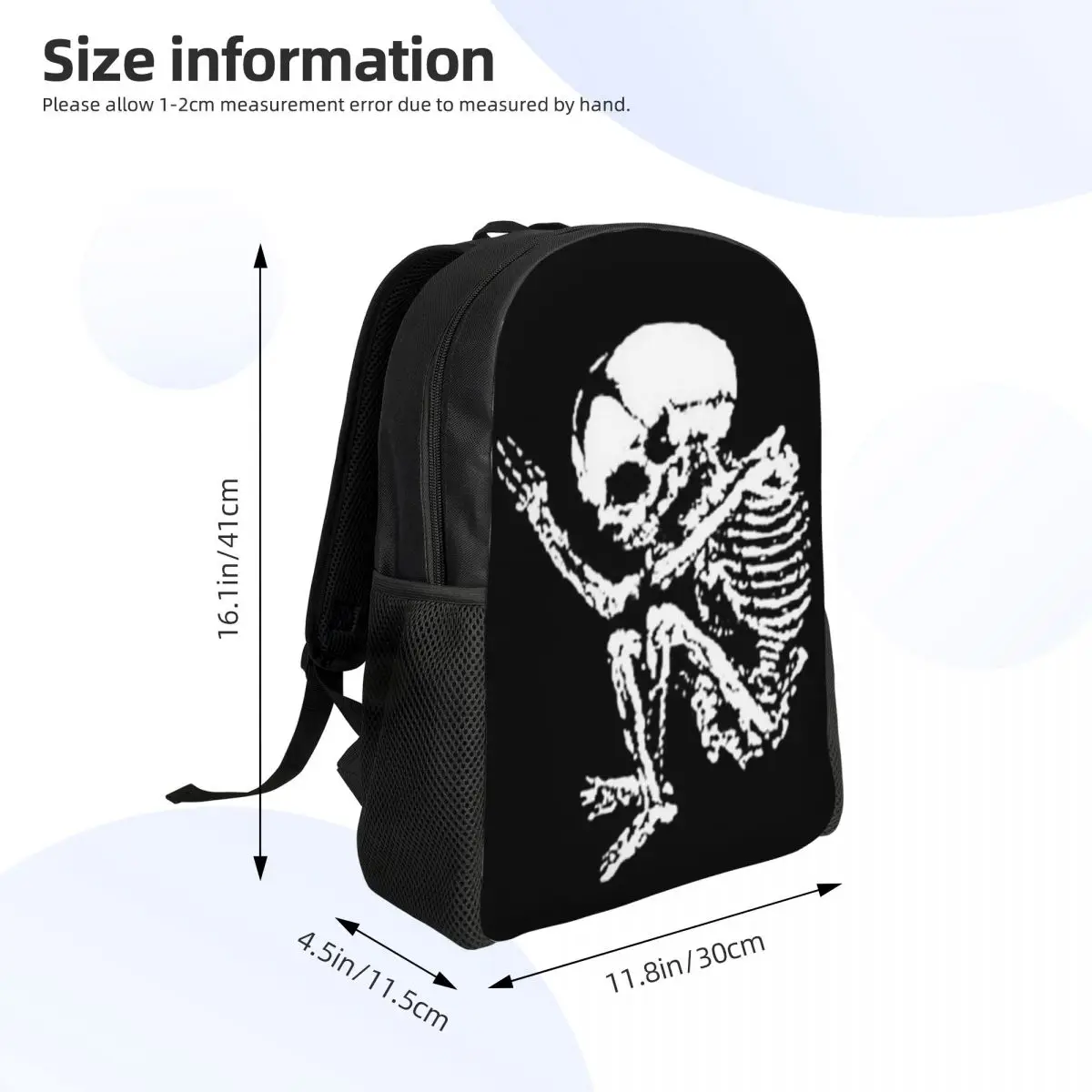 حقيبة ظهر معدنية على شكل جثة أكلة لحوم البشر، حقيبة ظهر ذات سعة كبيرة للأطفال، حقيبة كتب مدرسية، حقائب كتف للرجال والنساء