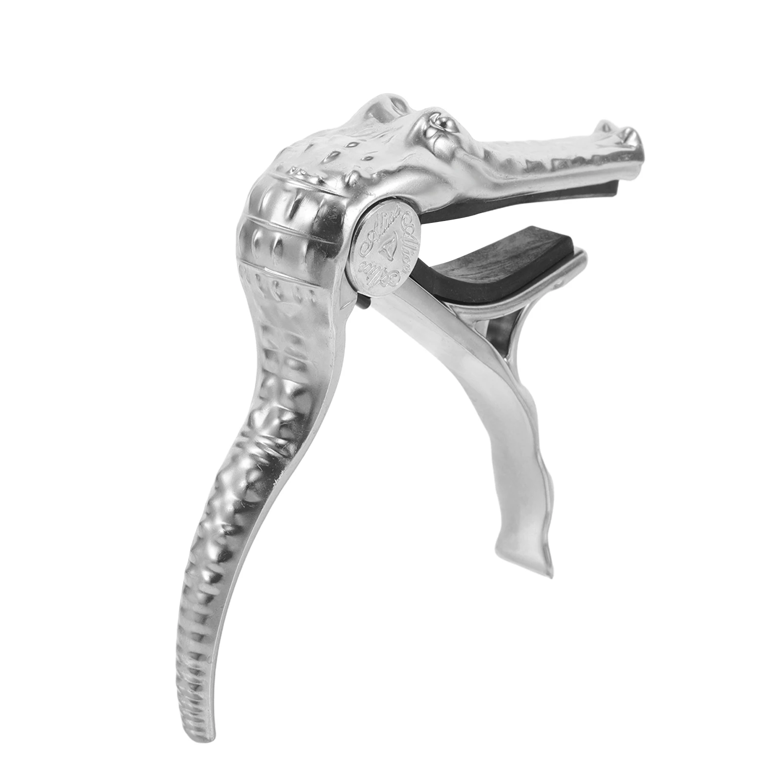 

Guitar Capo Crocodile Head Silver Metal for Acoustic Electric Guitars Cool Folk Accessories Tuner Clamp Part Clip