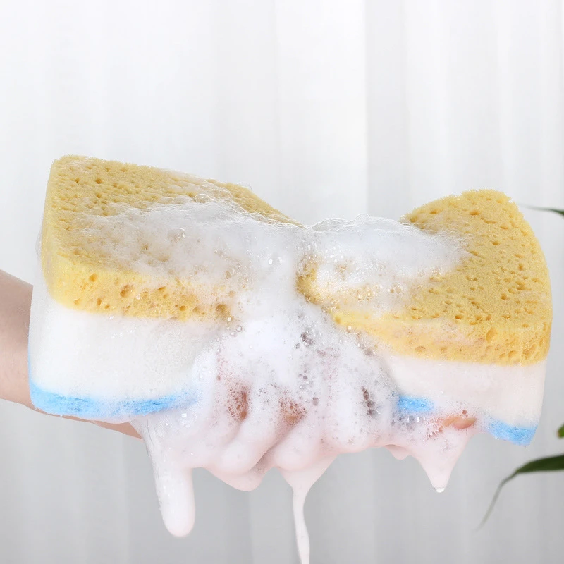 Natural Sponge Bath Towel Simplicity Household Bathroom Products Maternity Baby Strong Rub Mud Bath Towel Honeycomb Sponge Wipe