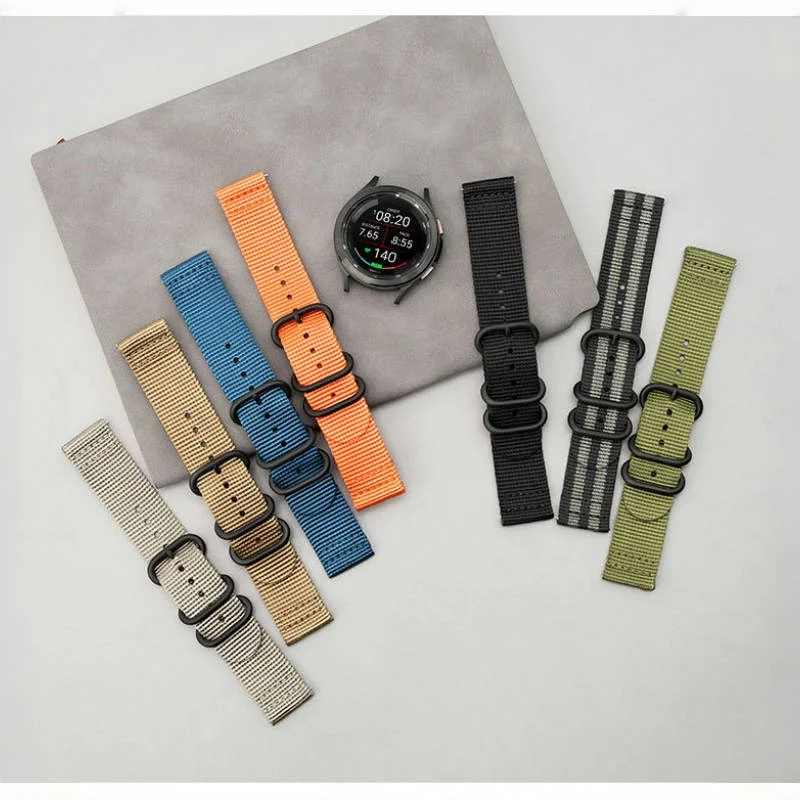 20mm 22mm Nylon watch Strap For Garmin Venu 3 Band Forerunner 965/955/945/935/255/265 waterproof Vivoactive 4 Bracelet