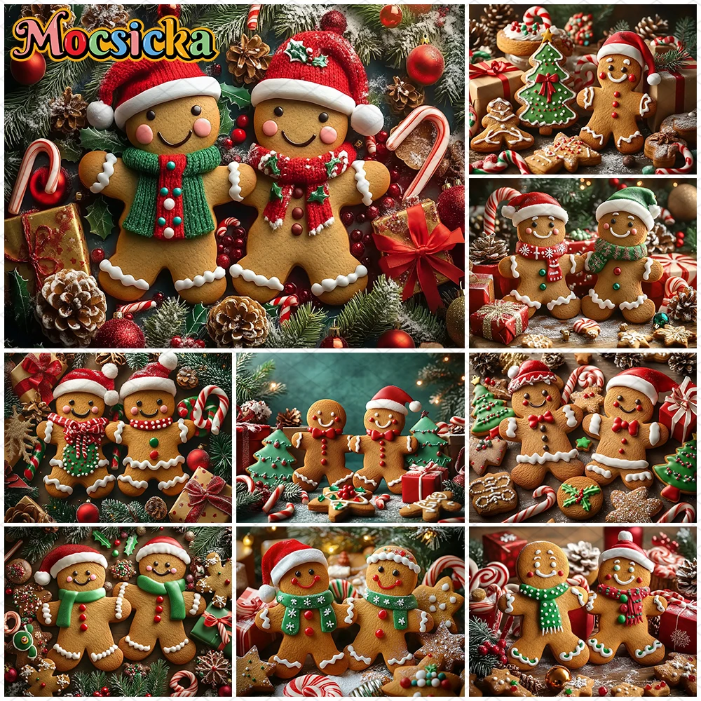 

Mocsicka Christmas Photography Background New Year Party Biscuit Minions Decoration Children Baby Shower Girl Boy Photo Backdrop