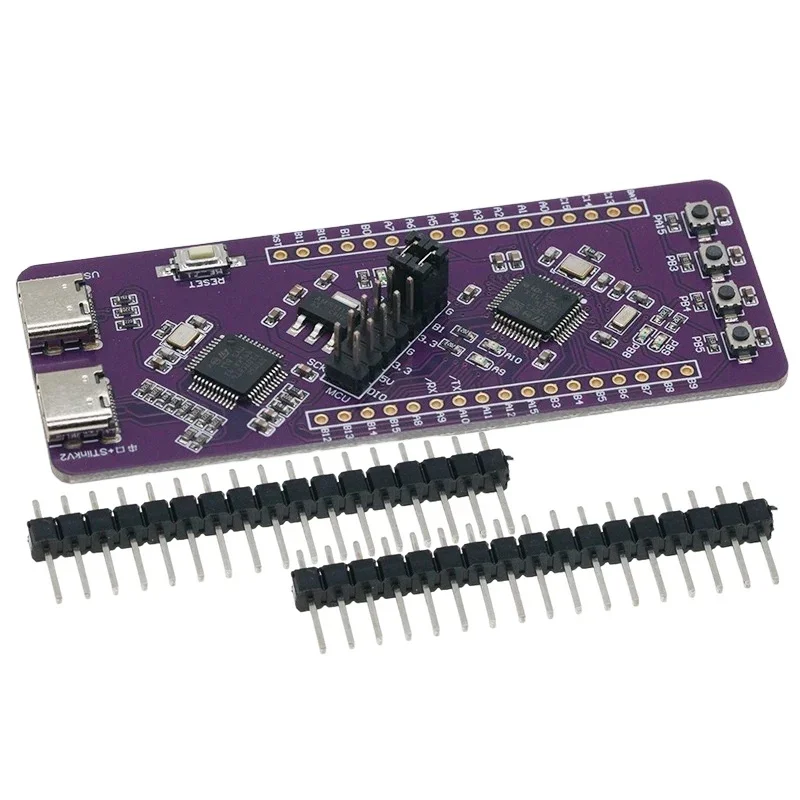 STM32F103C8T6 Development Board System Board Integration ST-LINK V2 Simulation Burner TTL Serial Port Download - view 2