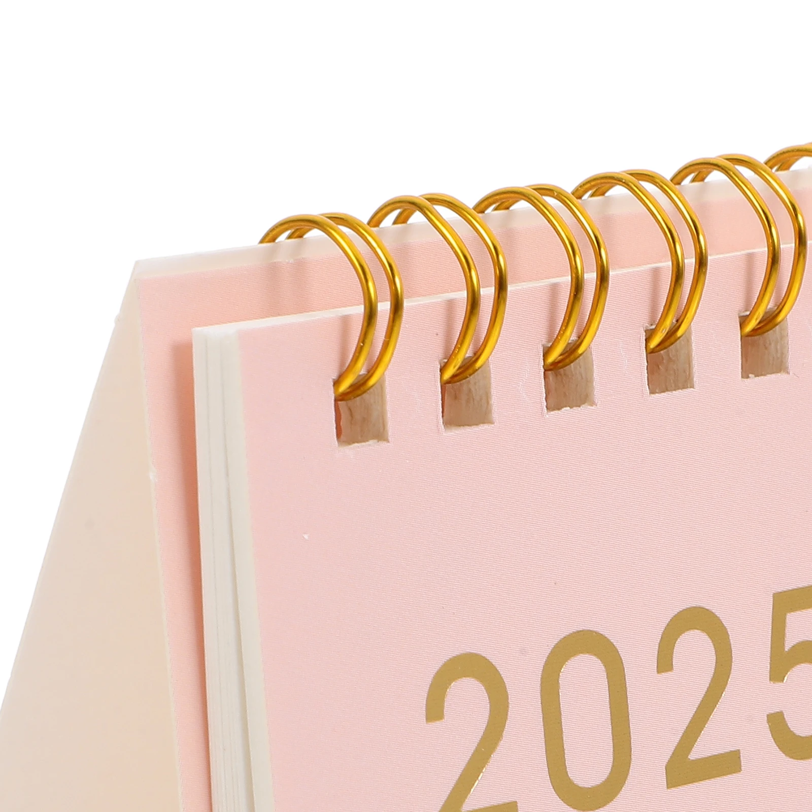 Simple Desk 2025 Minimalist Small Decorative Daily Use Home Office Standing Calendars Desktop Calendar Practical Notepad