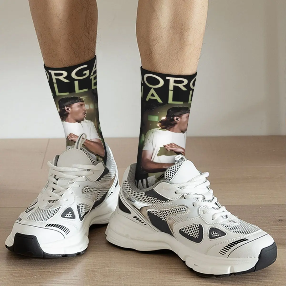 Calcetines coloridos para hombre y mujer, medias con diseño de Morgan WALLEN, ideal para monopatín, lo mejor para regalo