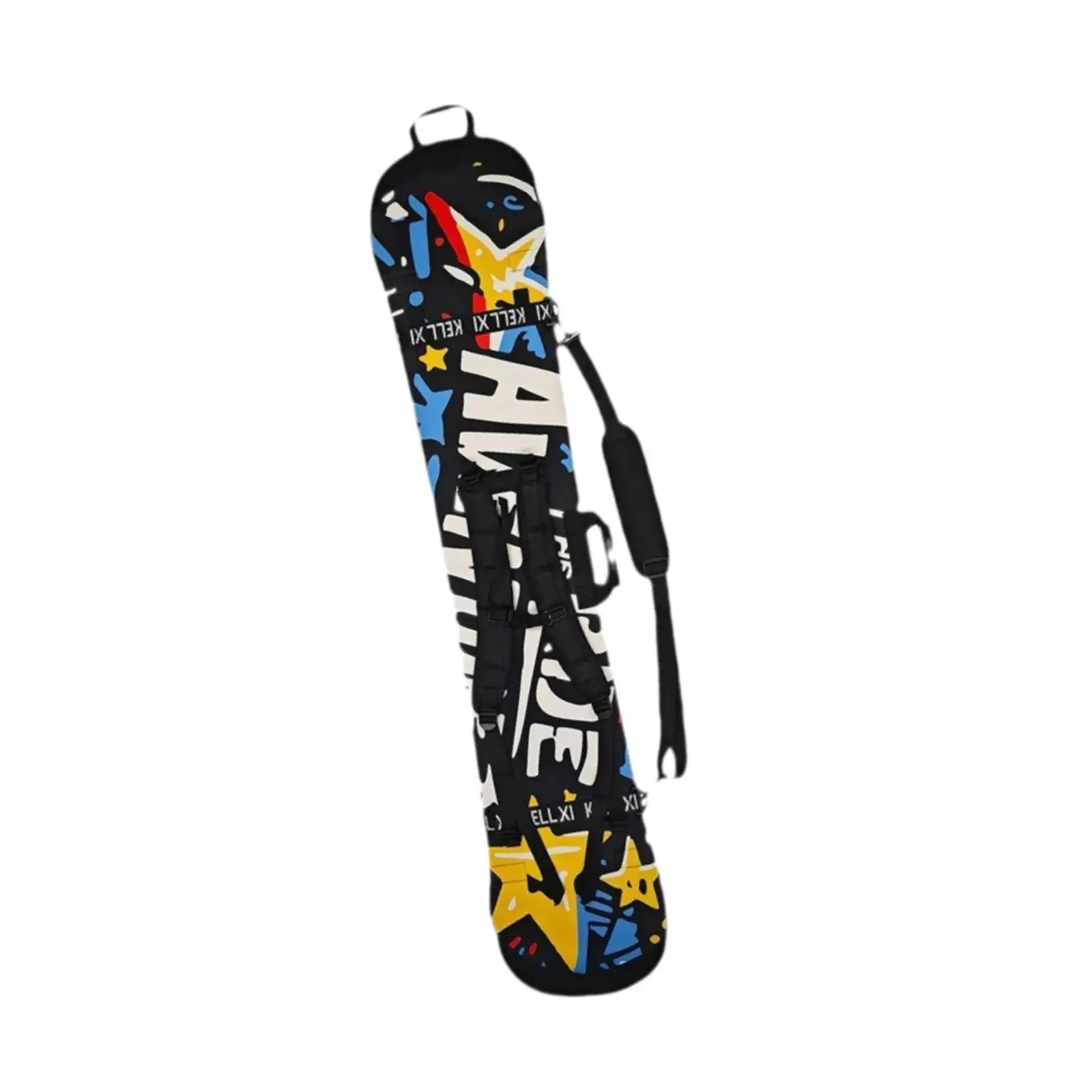 Shockproof Neoprene Snowboard Sleeve Carry Bag Snowboard Boots Travel Pouch for Winter Gear