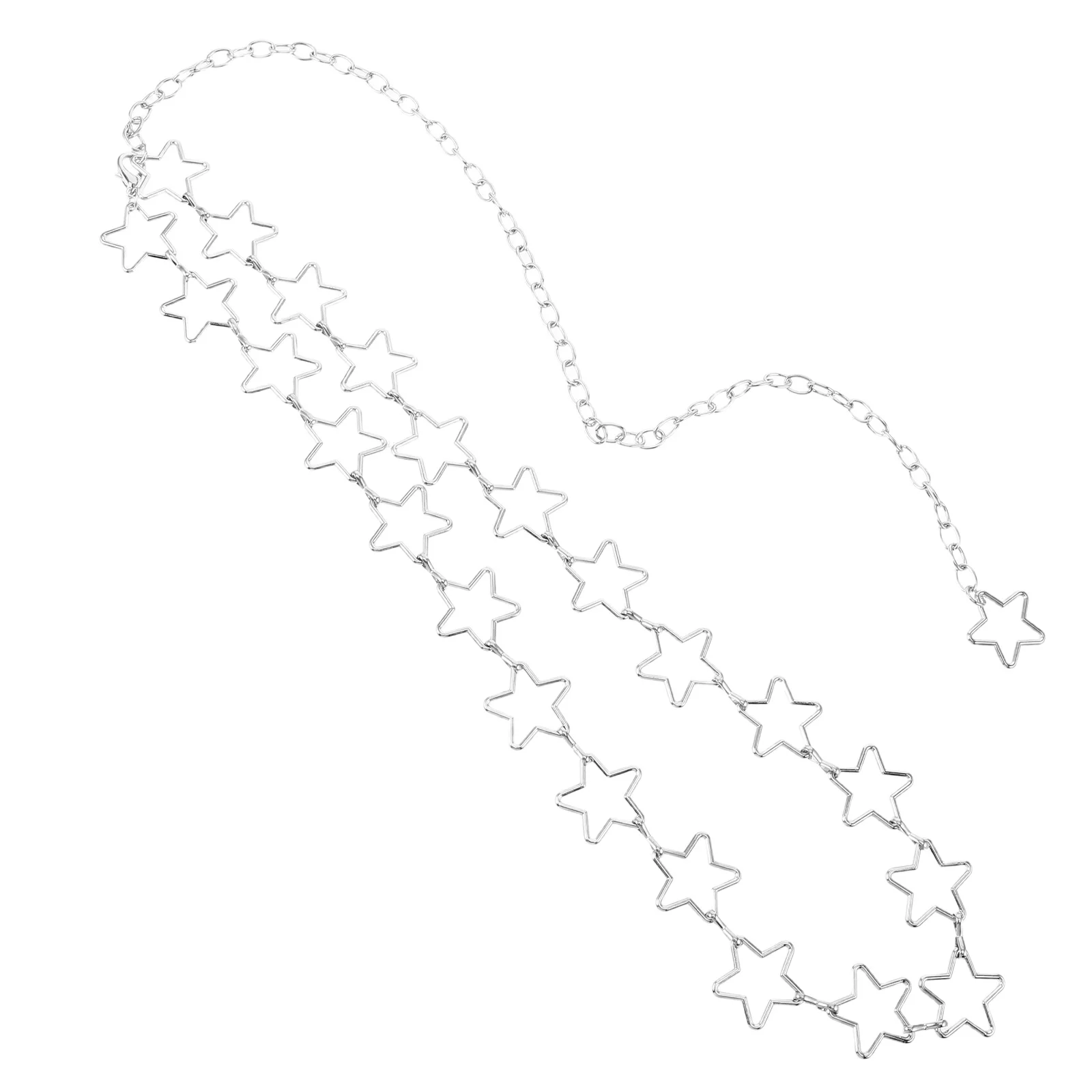 

Fashion Waist Chain Elegant Star Design Adjustable Metal Body Chains for Women Belly Necklace SkinFriendly Versatile Jewelry