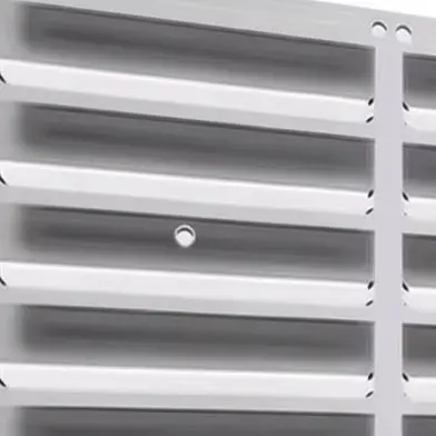 Air Guide Plate for Air Conditioner Outdoor Units Featuring Stainless Steel Construction and Tool-Free Installation Design