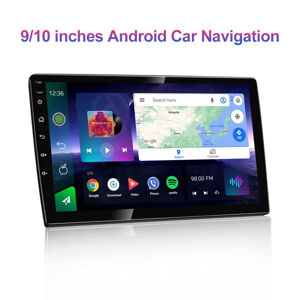 

Universal DSP 9/10.1inch 2 Din Android 10 Car Multimedia Player Stereo radio 4G Carplay AM/RSD GPS WIFI