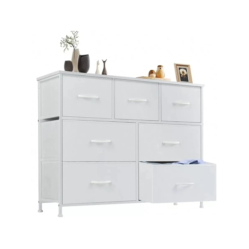

Desser For Bedroom With 7 Fabric Drawers Organizer Storage Closet Chest Clothes Cabinet, Clothes Organizer,Kids Dresser