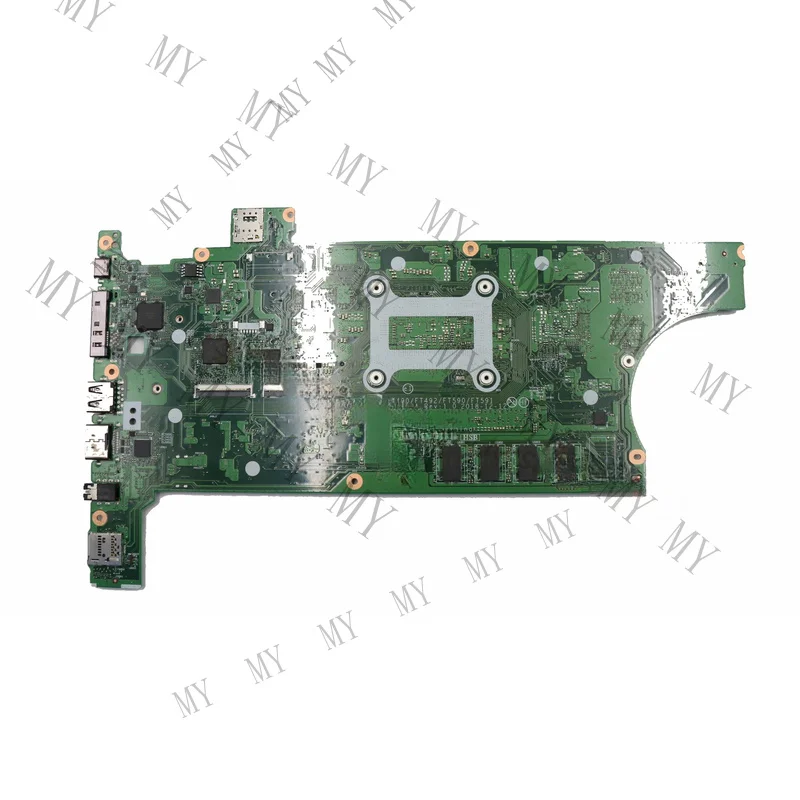 TT  For Lenovo ThinkPad T490 T590 Motherboard CPU I7-8565U 8GB 02HK922