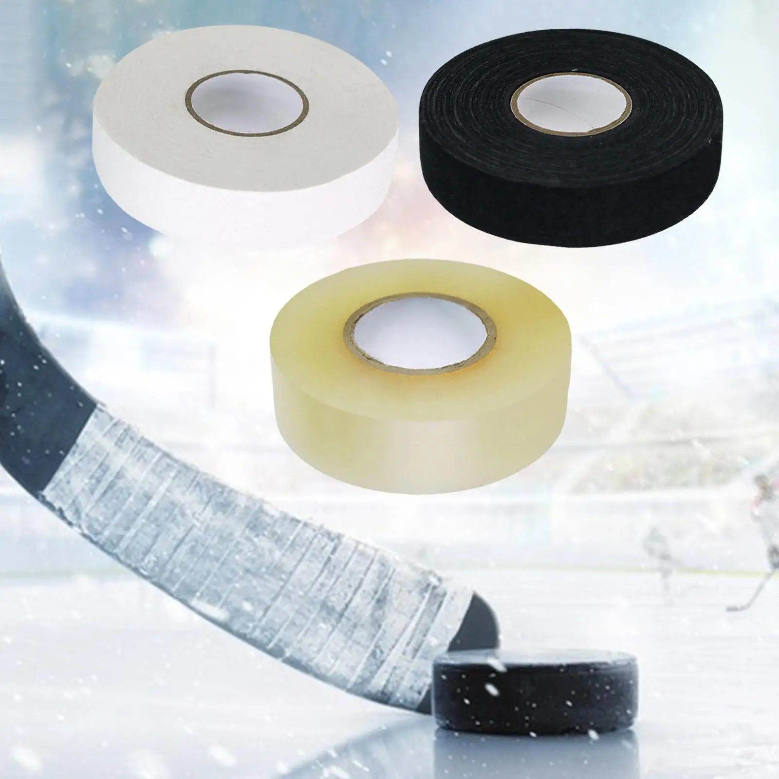 

Лента для хоккейных клюшек самоклеящаяся, портативная, премиум-класса, износостойкая, для скакалок, ракеток для сквоша, бадминтонных рукояток