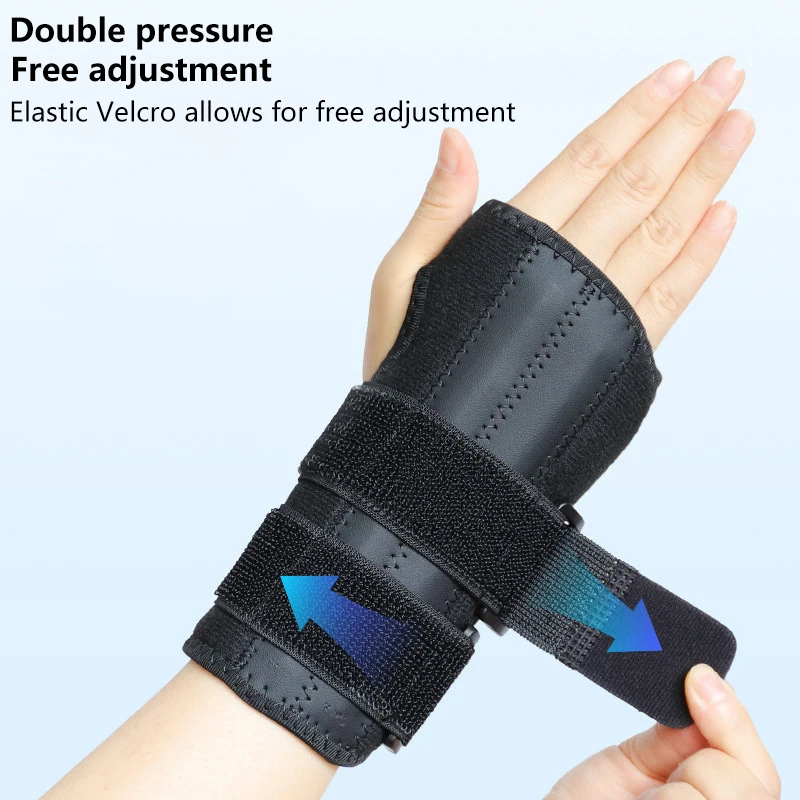 1 ชิ้น Splint แบบยืดหยุ่นข้อมือ Thumb สนับสนุนรั้งสําหรับ Tendonitis โรคข้ออักเสบ Breathable Thumb Protector Guard