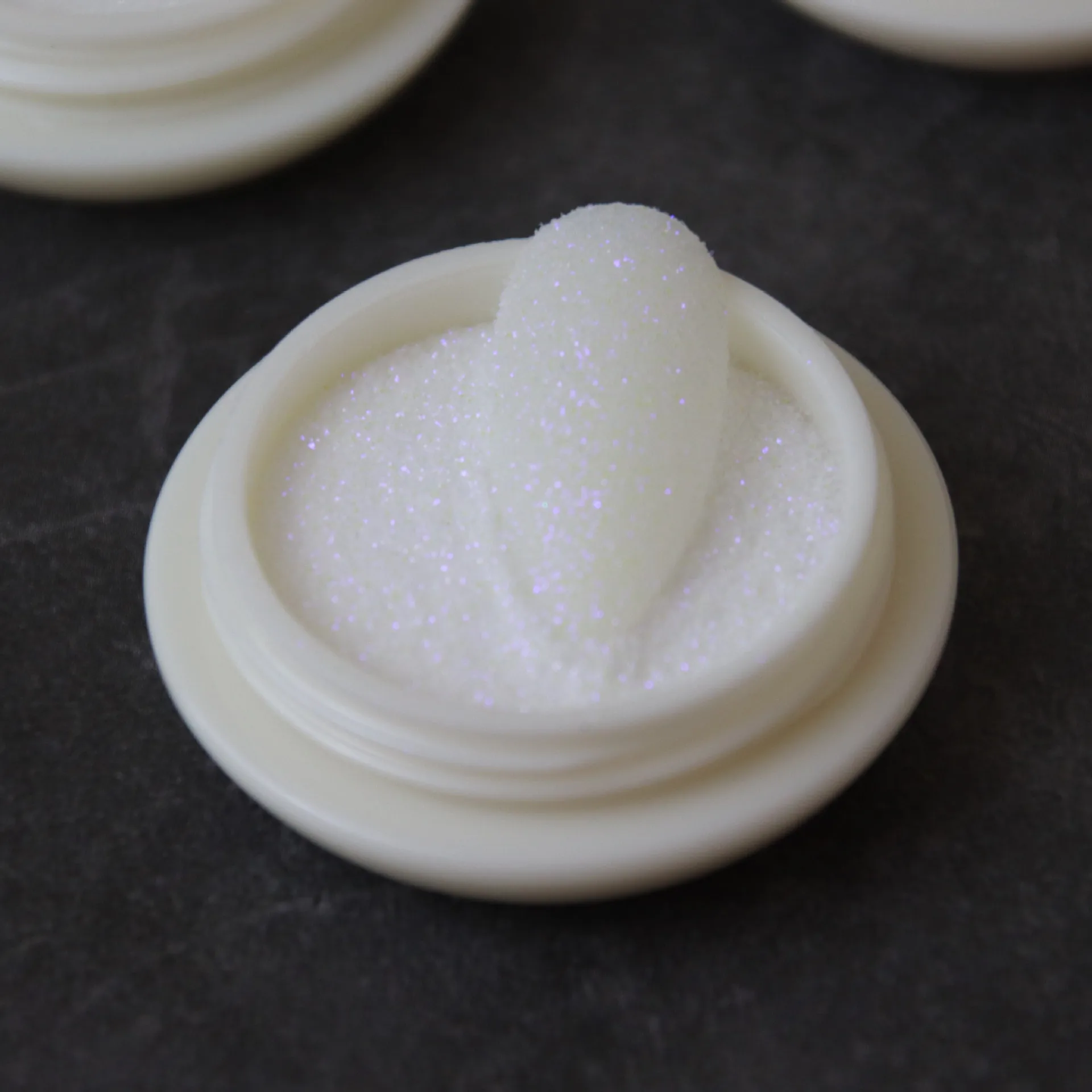 6 colori nero bianco Nail Art zucchero in polvere 3g cromo lucido Glitter pigmento polvere colorato caramelle cappotto effetto unghie fai da te Glitter * &