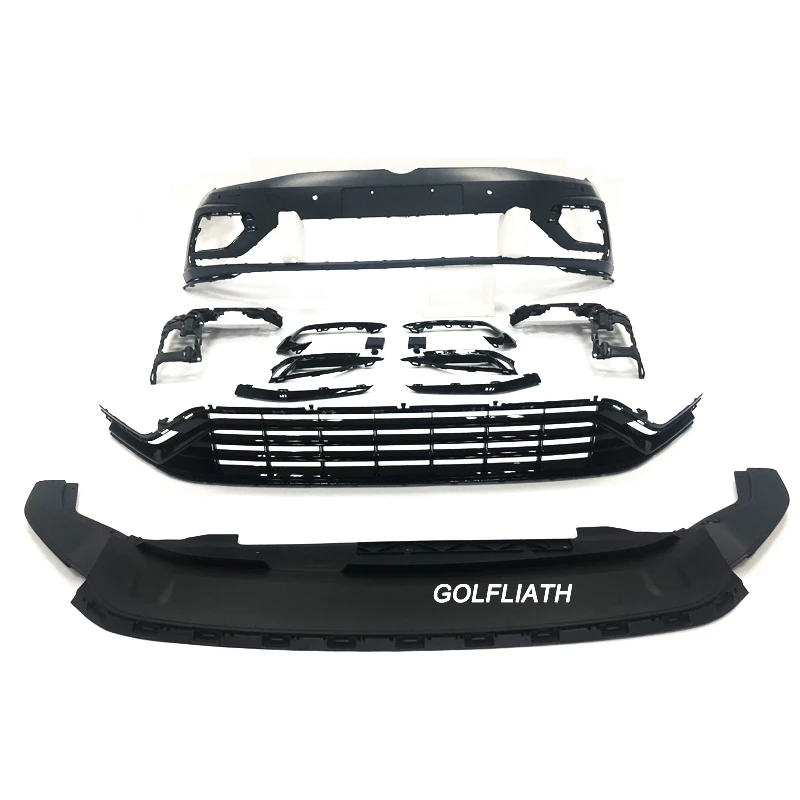 R Style Car Body Kits Front Bumper PP Plastic Front Car Bumper Bodykit For VW Golf 7 2018 2019