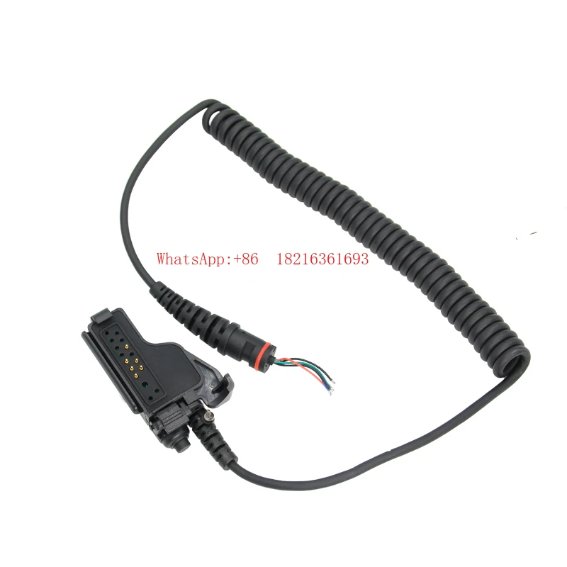 XTS2500I 5000 Microphone Cable MTS2000 HT1000 MTX838 Hand Microphone Cable