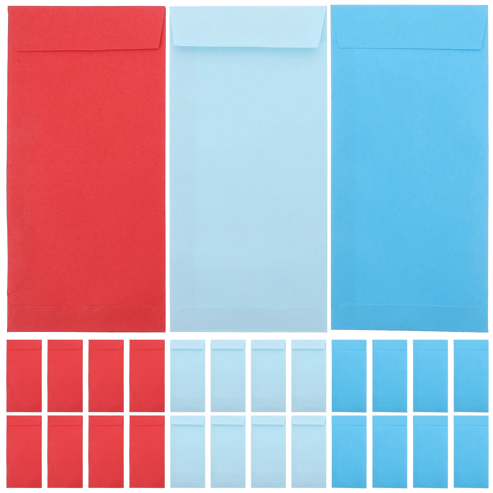 

30Pcs Storage Envelopes Kraft Paper Self Adhesive Small Envelopes for Cash Notes Coin Money Organizer Budgeting Stationery