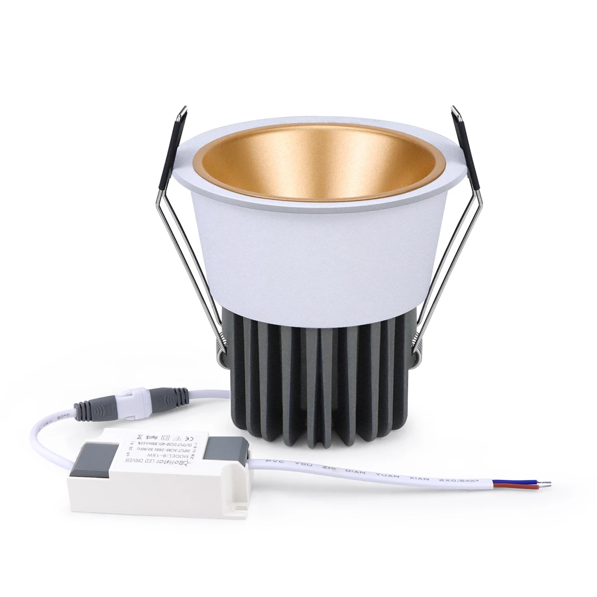 MALITAI Aluminium-LED-Spot-Licht, 5 W, 7 W, 9 W, 12 W, LED-Strahler, 110 V, 220 V, Einbau-Downlight, Deckenleuchte, Vitrine, dekorative Beleuchtung 4