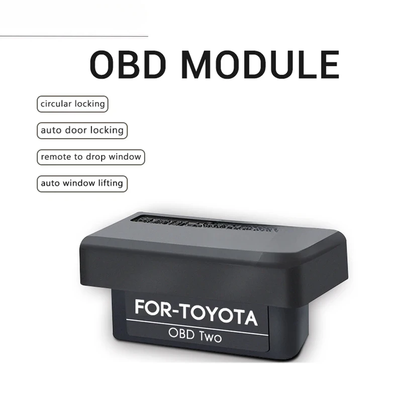 Car Auto Automatic Door Closer Speed Lock OBD Decoder Module Accessories For Toyota RAV4 RAV 4 (XA30/XA40/XA50) 2008-2026