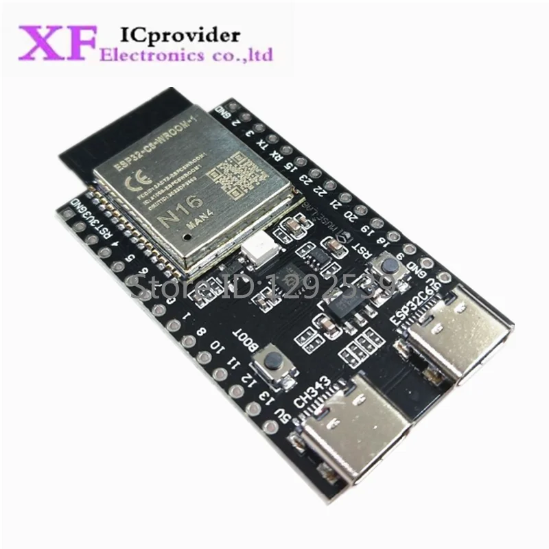 ESP32-C6-DevKitC-1 ESP32-C6 -N4 N8 N16 Core Board WIFI6 BLE Zigbee ESP32-WROOM moduli compatibili per vari scenari IoT