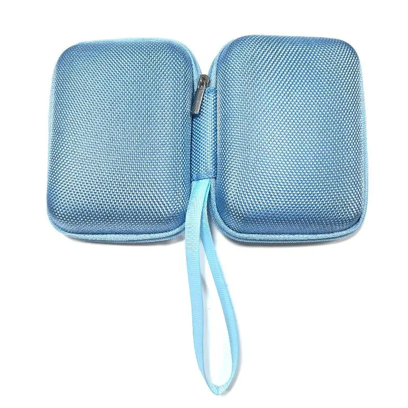 【C】Nylon + EVA Hard Shell Digital Camera Case Small Travel Cameras Storage Holder For Accessories Card CCD Card