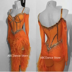 New style competition latin dance dress costume latin dancewear ladies dresses costume  sexy latin wear for women