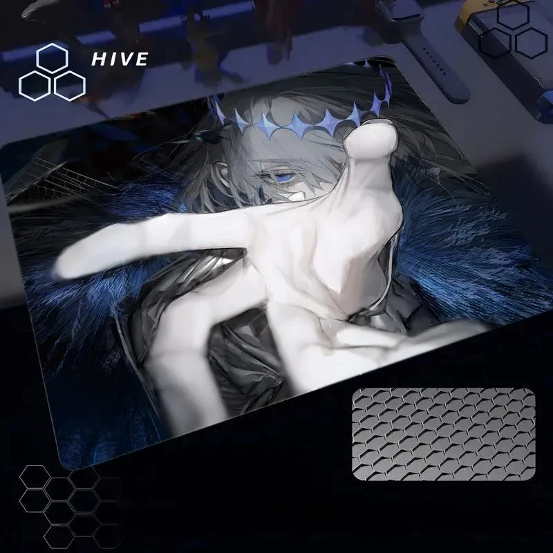 Sweat Dust Prevention Glass Mouse Gaming Pad Smooth Frosted Surface Waterproof Desk Tempered 450X400MM Multiple Size Optional