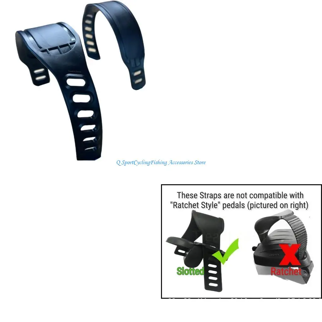 

Universal Exercise Bike Foot Strap Bike Pedal Replacement Strap Foot Band