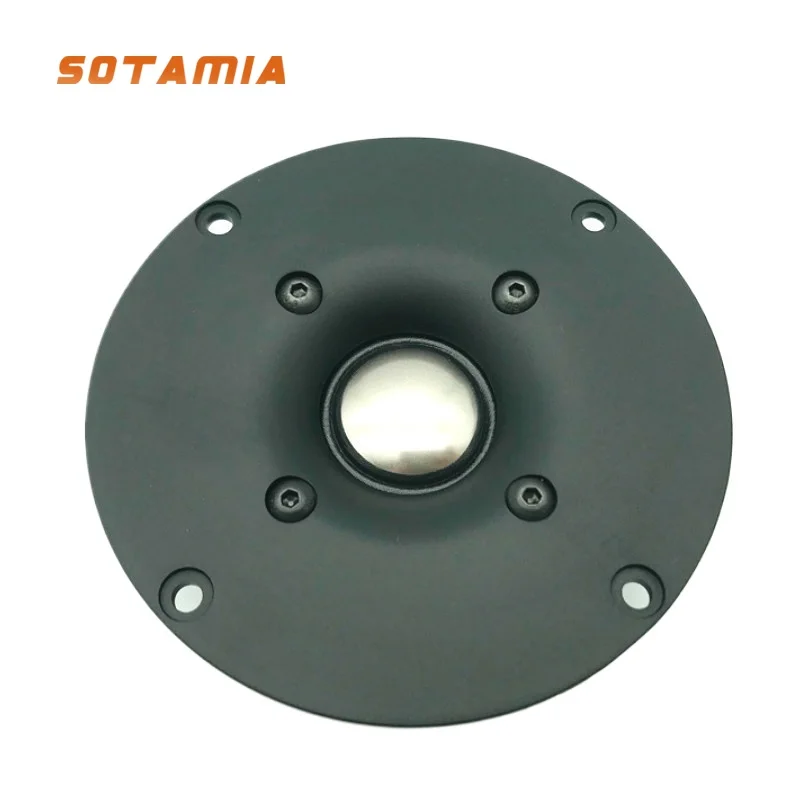 SOTAMIA 1Pcs 4 Inch Tweeter Audio Speaker Driver 8 Ohm 60W Composite Titanium Membrane Home Theater Hifi Music Treble Speaker