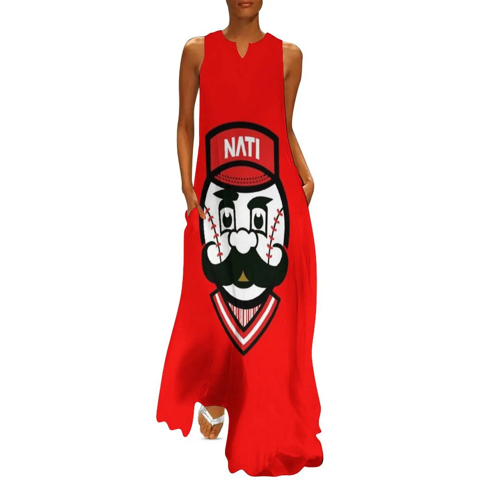 

Cincinnati Red Long Dress Female dress Elegant gowns dress for women 2024 ladies dresses for women 2024