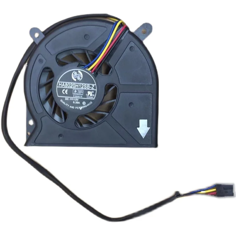 

New Laptop CPU Cooling Cooler Fan for EVERFLOW RB8020SM 12V 0.40AMP 8020 blower CPU cooling fan 4-wire PWM