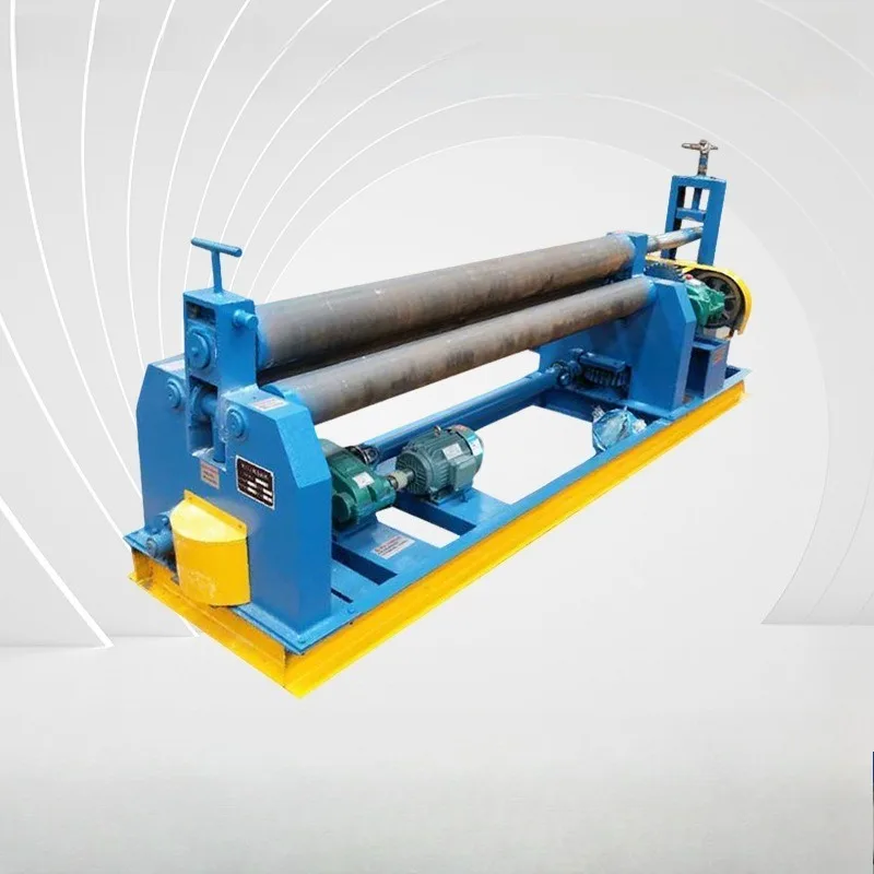 Mechanical Three Roller Bending Equipment Small Plate Coiling Machine Hydraulic Rolling Equipment For Stainless Steel  FOB