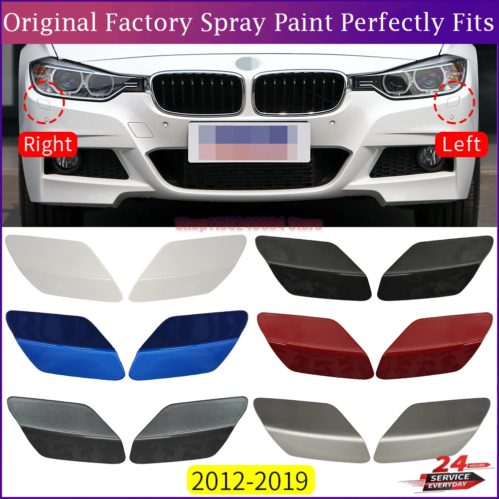 For BMW 3 Series F30 F31 M Sport Headlight Washer Cover For All Models 2012-2019 320 328 330i 51118067970