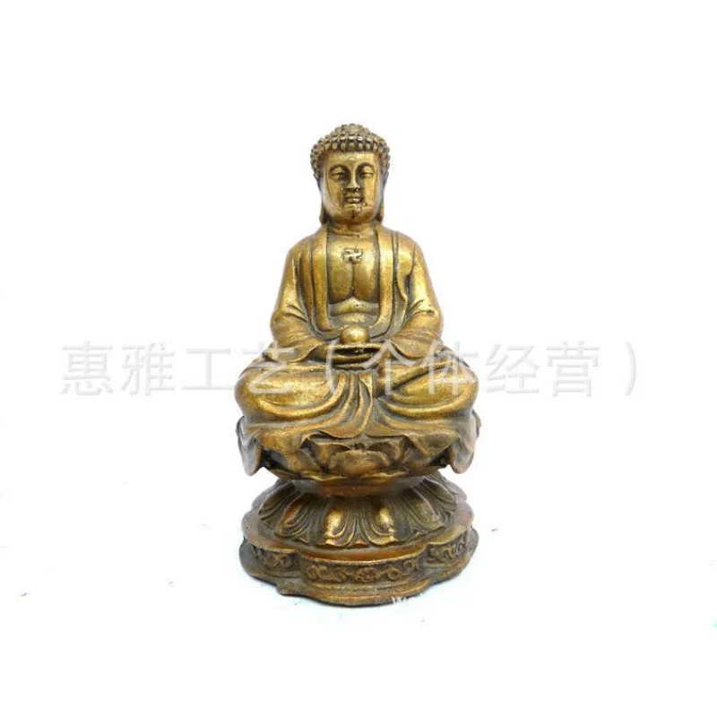 Factory Direct Sale Pure Copper Tathagata Buddha Shakyamuni Statue