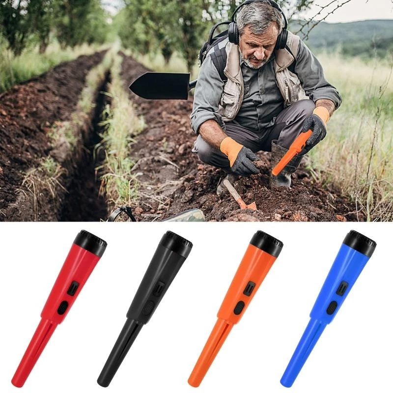 652F Pinpointing Metal Detector Waterproof Metal Detector Pinpointer- for Adults Kids