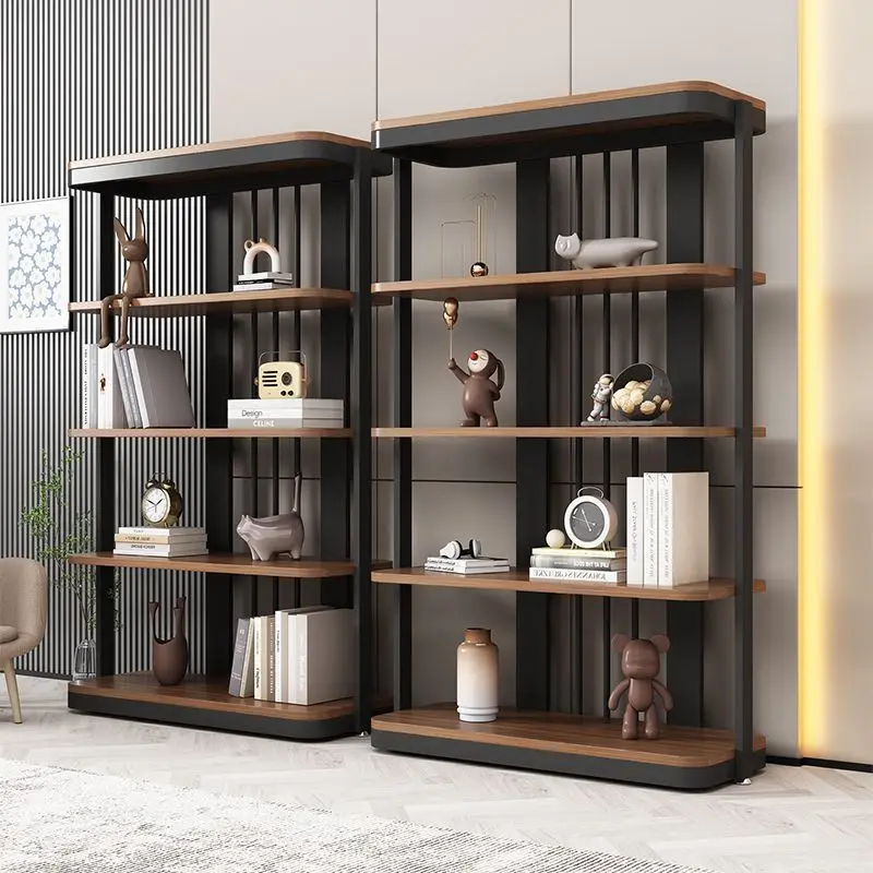 Office Shelf Bookshelf Showcase Showcase Product Showcase Multifunctional Floor File Display Stand