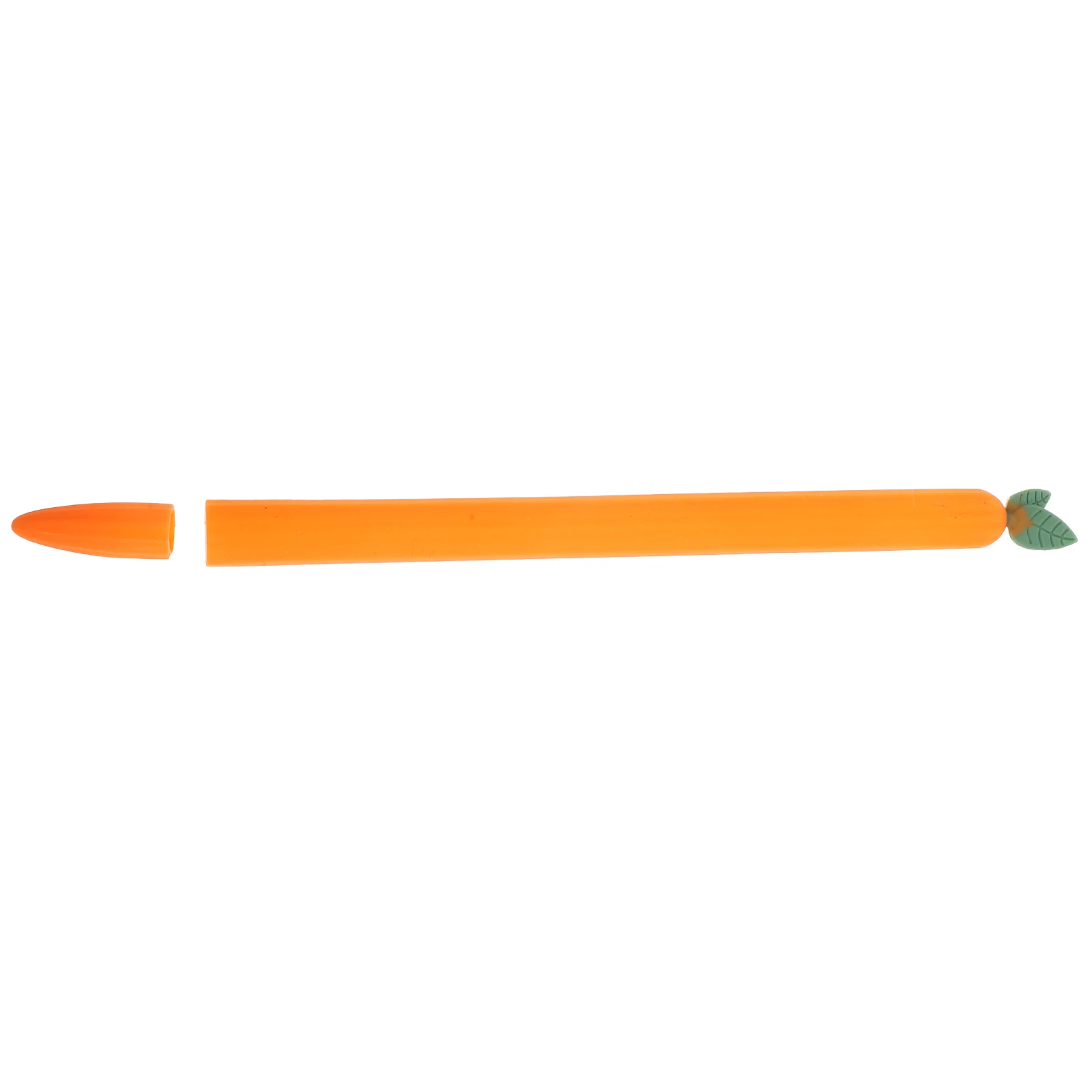 

Pencil Case Silicone Stylus Pen Cover Carrot Design Protective Cap Touch Pen Sleeve 2nd Gen Cartoon Style Non Slip Easy