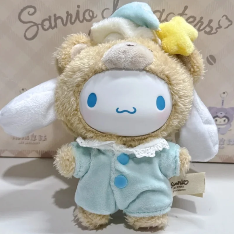 In Stock San Characters Latte Vinyl Plush Blind Box Plush Key And Purse Pendant Cute Anime Collectible Birthday Gifts Toys