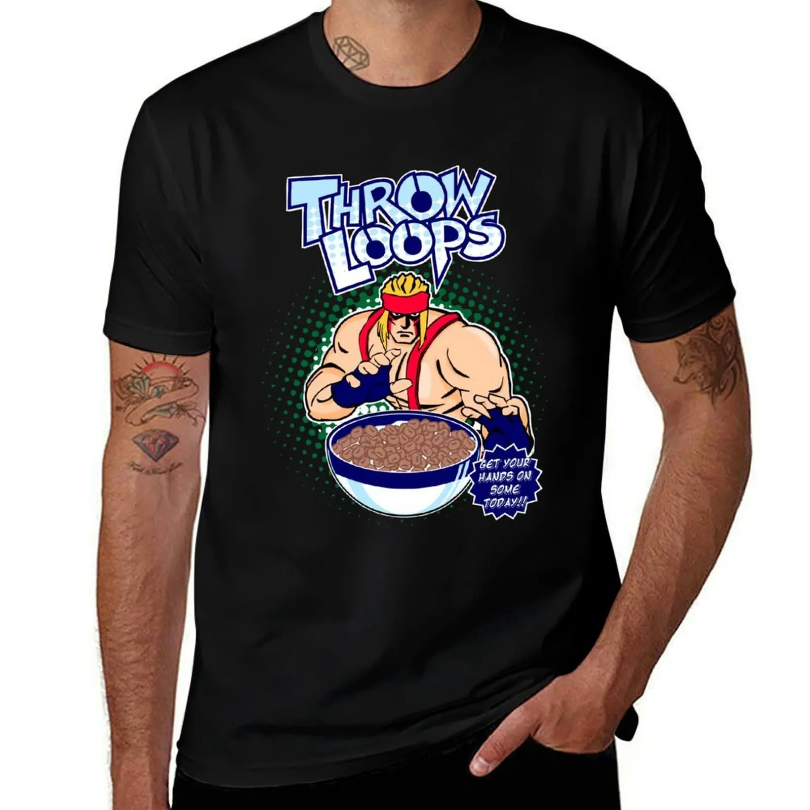 

Throw Loops Cereal - Alex T-Shirt essential t shirt t shirts with prints T-Shirt