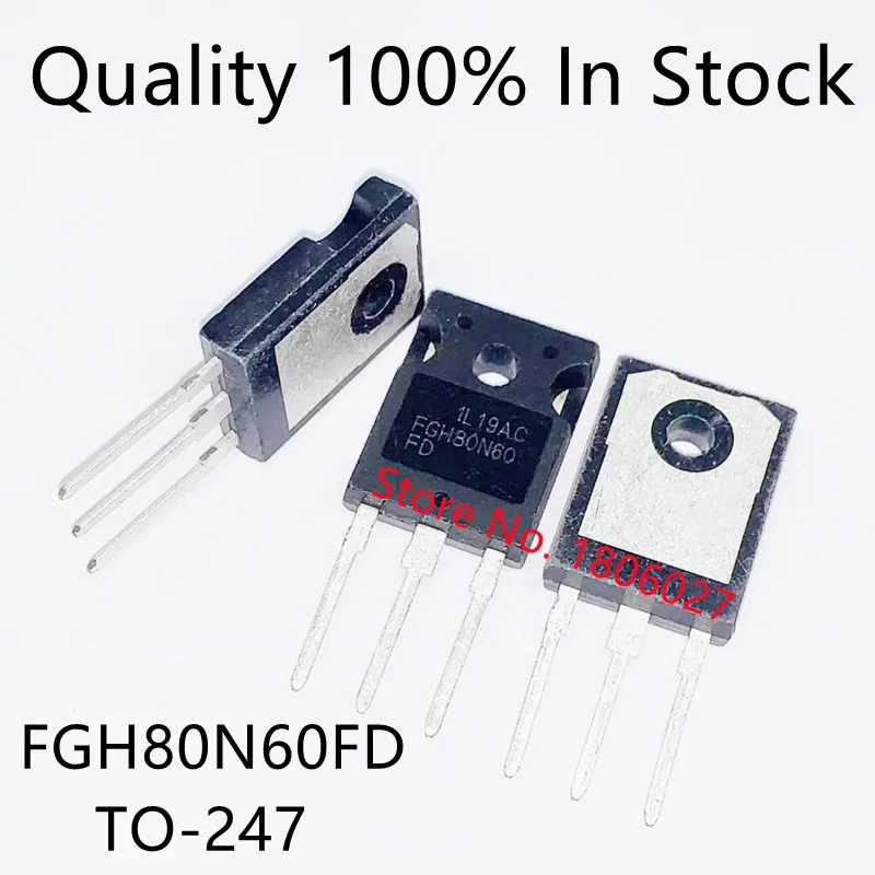 Send free 20PCS FGH80N60FD  TO-247  New original spot selling integrated circuits