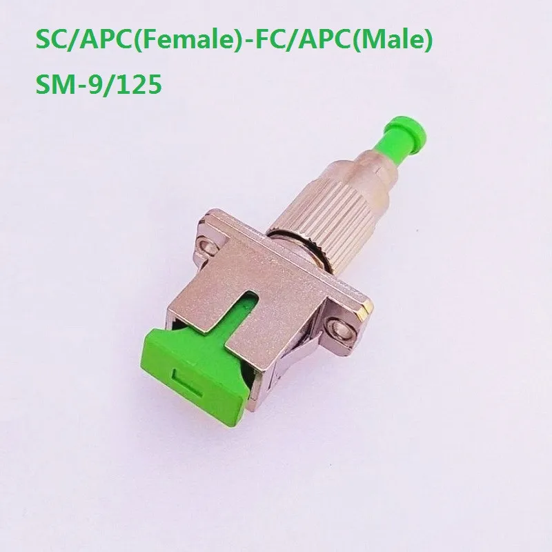 Sc Vrouw Naar Fc Mannelijke SC-FC Sm 9/125 Hybrid Adapter Optische Adapter