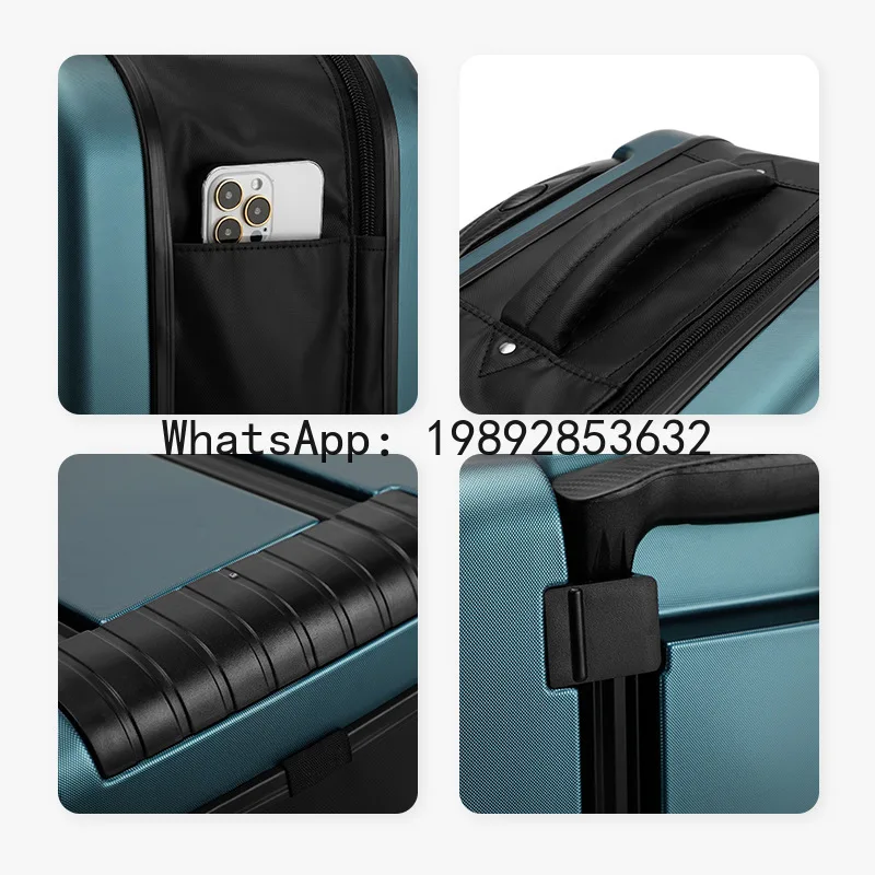 X4-2 foldable suitcase universal wheel lightweight trolley case business travel business suitcase